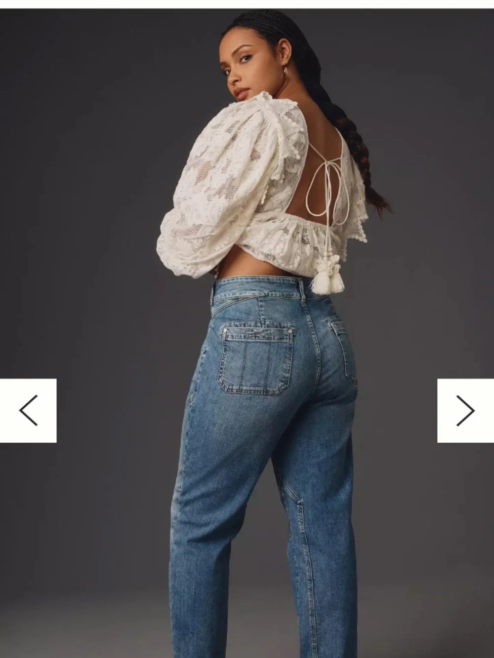 Pilcro The Wanderer Relaxed Seamed Jeans - Size 30 - Anthropologie - Picture 2 of 8
